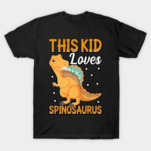 This Kid Loves Spinosaurus T-Shirt